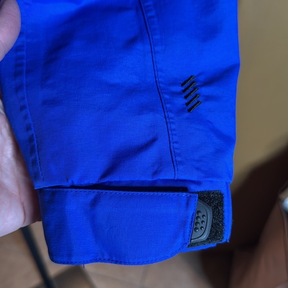 Denali Rain Jacket Mens Blue Size Large Waterproof Breathable Rainwear - Picture 6 of 13